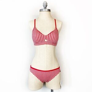 Seafolly Red Gingham Bikini